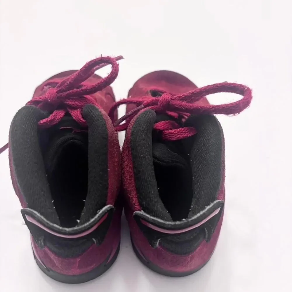 Jordan Men's Burgundy and Red Trainers